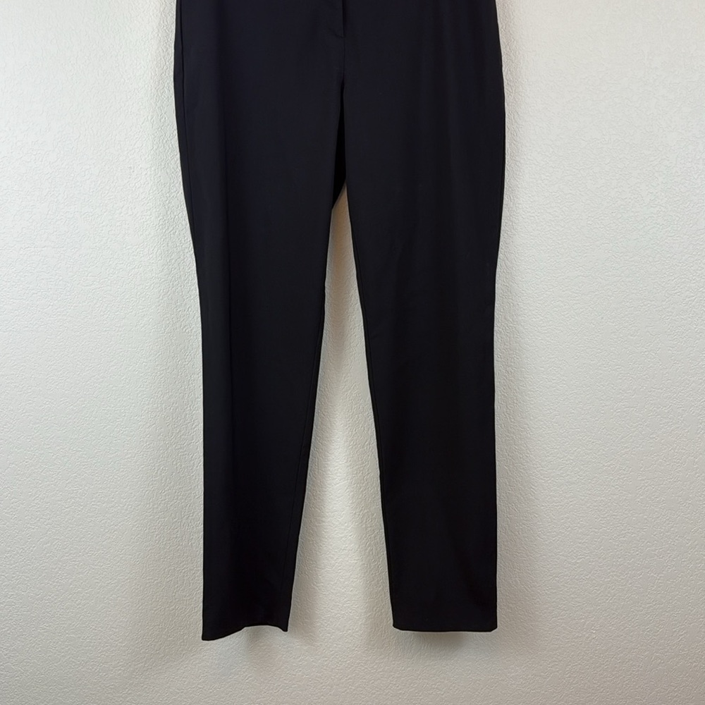 Hugo Boss Tiluna Wool Cropped Sleek Black Trousers Size 6 - Picture 6 of 15
